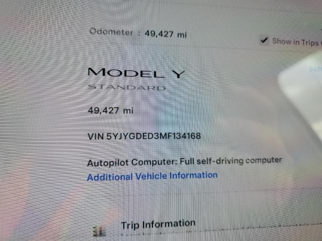 2021 TESLA MODEL Y 