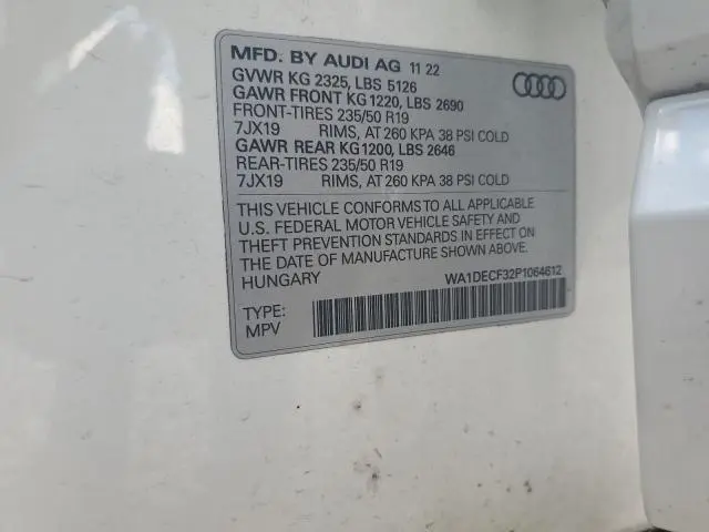 2023 AUDI Q3 PREMIUM S LINE 45  