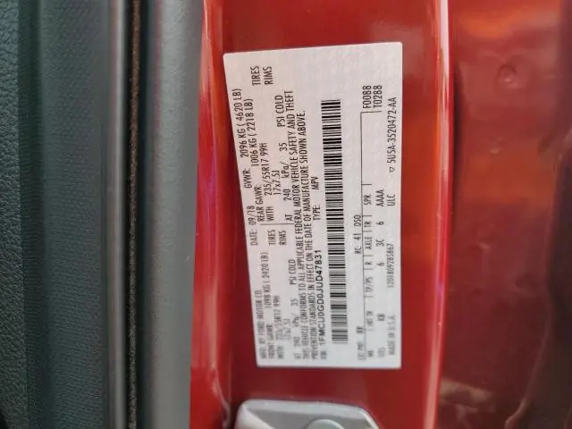 2018 FORD ESCAPE SE  