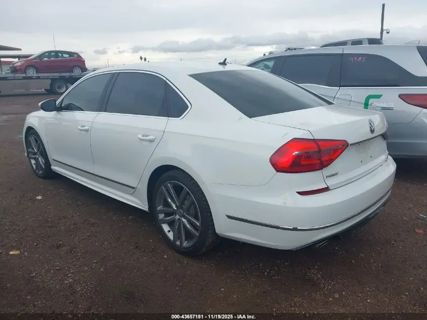 2016 VOLKSWAGEN PASSAT 1.8T R-LINE
