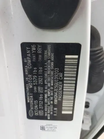 2016 HYUNDAI GENESIS 3.8L  