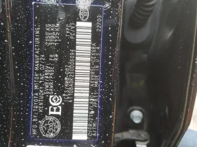 2025 TOYOTA CAMRY XSE  