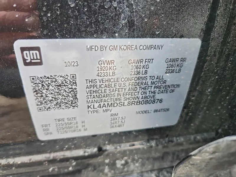 2024 BUICK ENCORE GX SPORT TOURING  