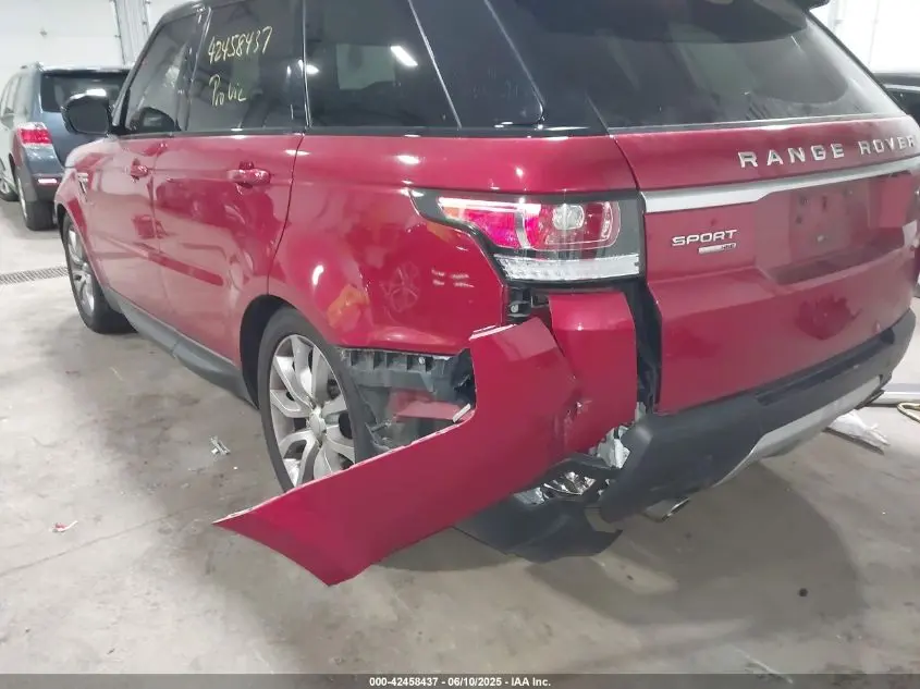 2017 LAND ROVER RANGE ROVER SPORT 3.0L V6 SUPERCHARGED HSE