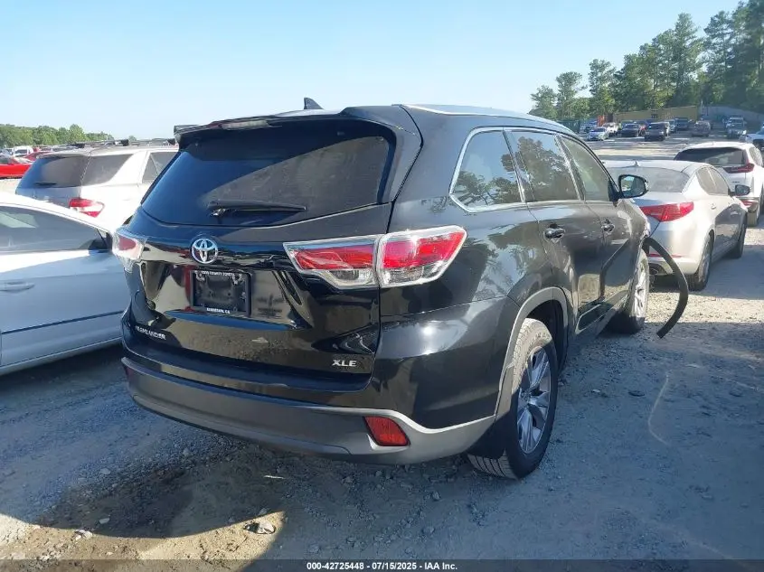2014 TOYOTA HIGHLANDER XLE V6