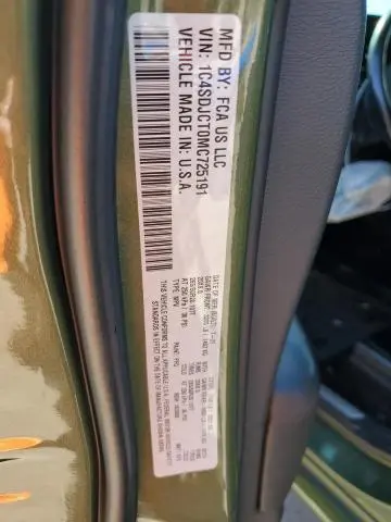 2021 DODGE DURANGO R/T  