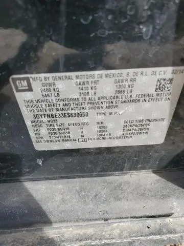 2014 CADILLAC SRX LUXURY COLLECTION  