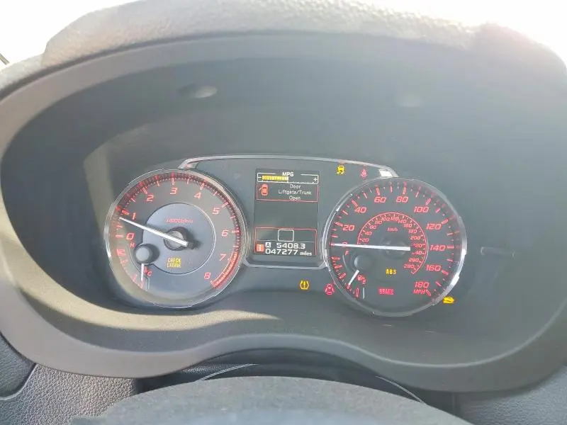 2017 SUBARU WRX   