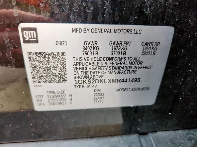 2021 GMC YUKON DENALI  