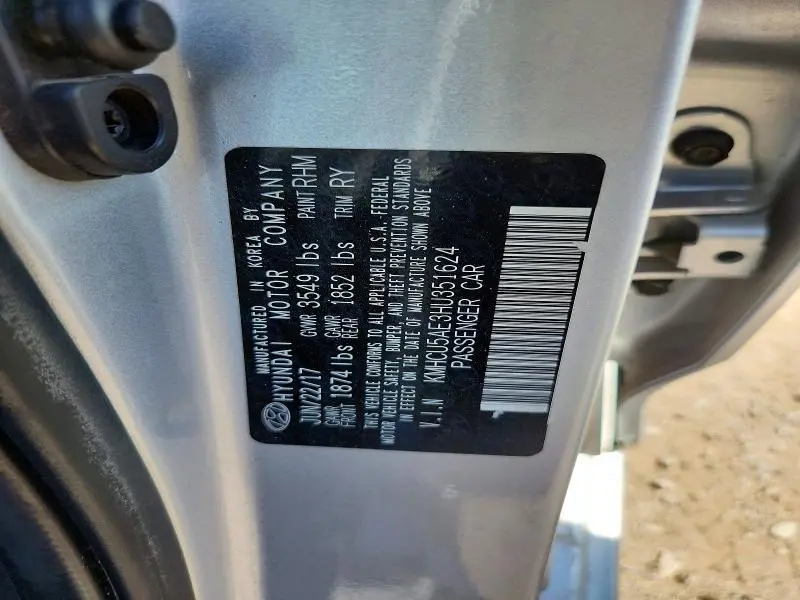 2017 HYUNDAI ACCENT SPORT  