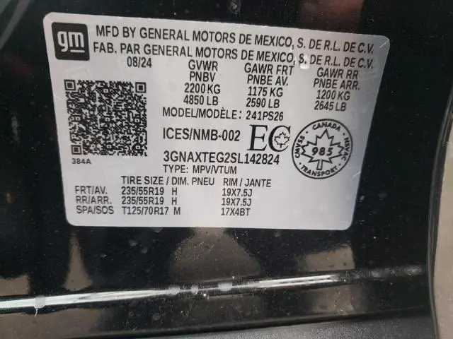 2025 CHEVROLET EQUINOX RS  