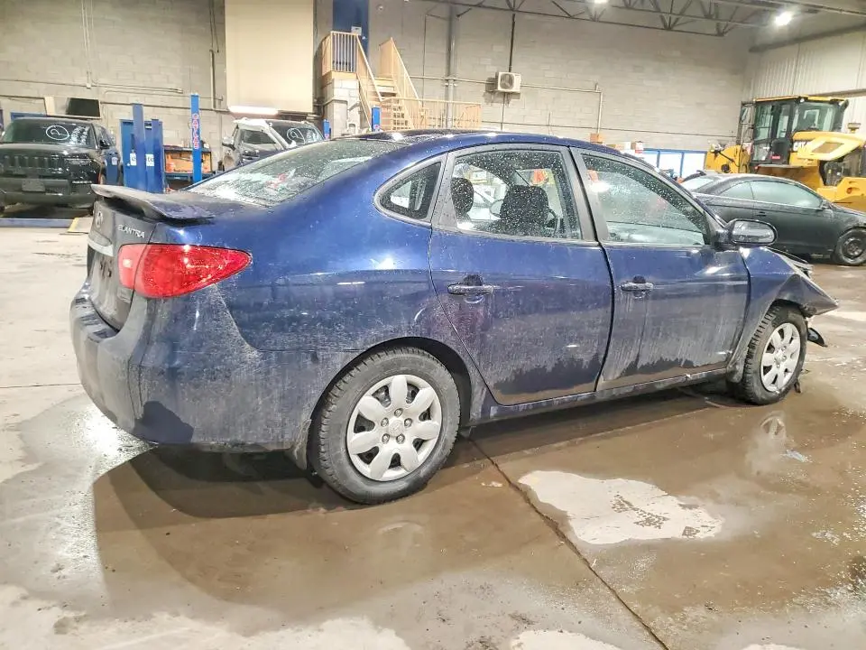 2010 HYUNDAI ELANTRA BLUE  