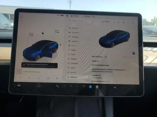 2022 TESLA MODEL 3   