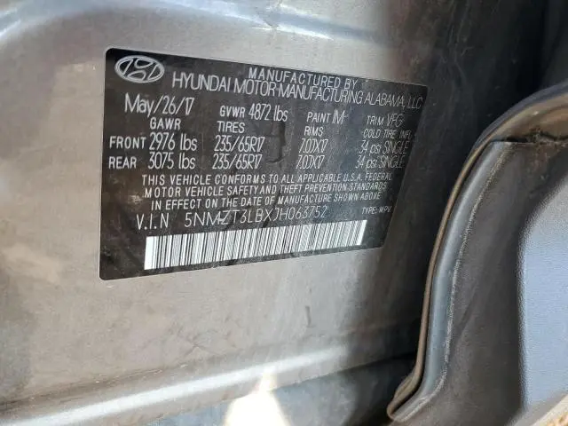 2018 HYUNDAI SANTA FE SPORT   