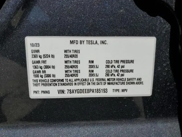 2023 TESLA MODEL Y 