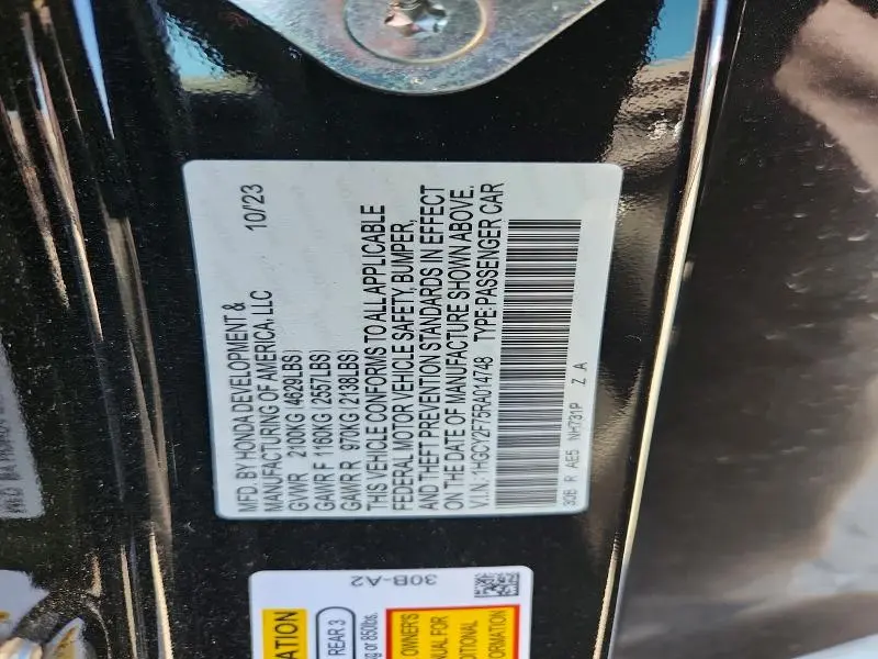 2024 HONDA ACCORD HYBRID SPORT-L  