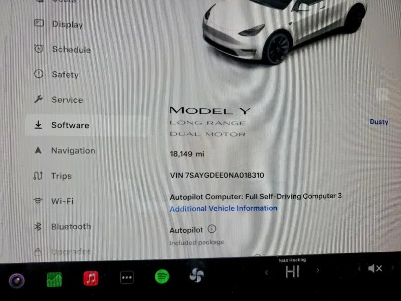 2022 TESLA MODEL Y   