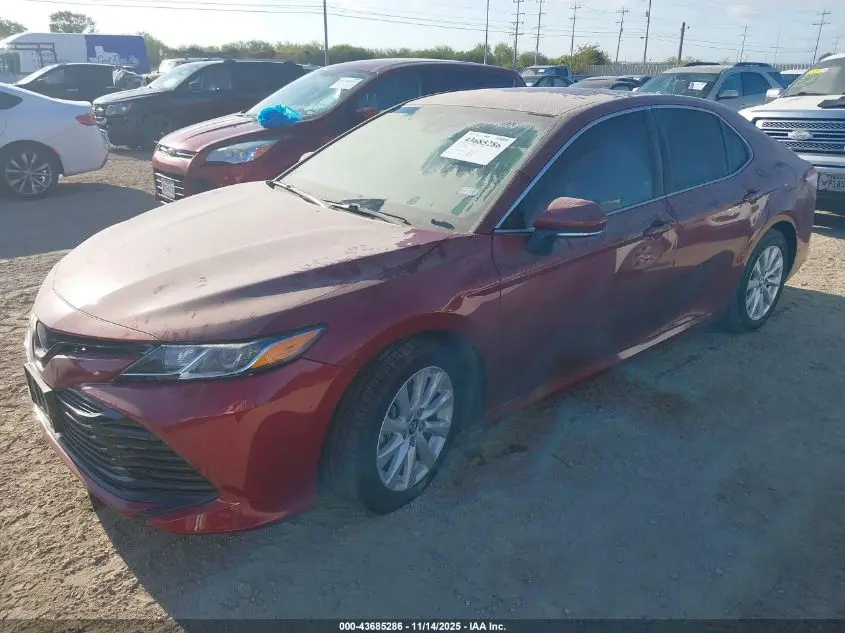 2018 TOYOTA CAMRY LE