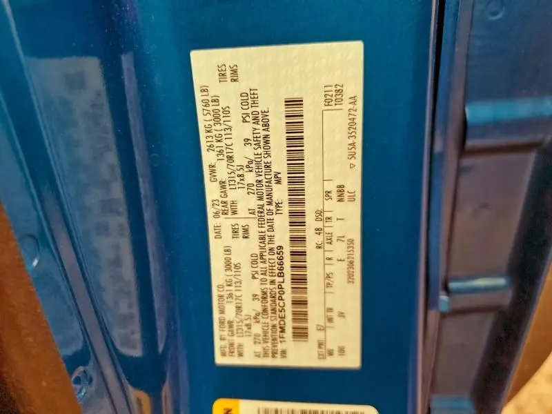 2023 FORD BRONCO BASE  