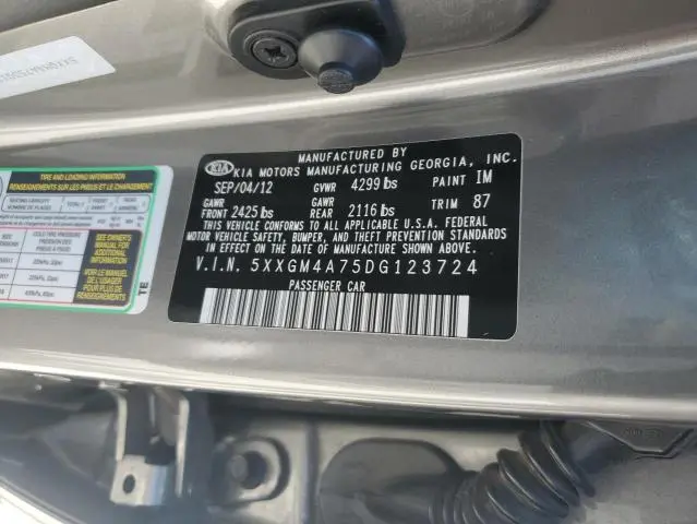 2013 KIA OPTIMA LX  