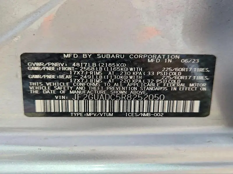 2024 SUBARU CROSSTREK PREMIUM  