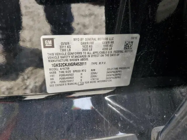 2016 GMC YUKON DENALI  