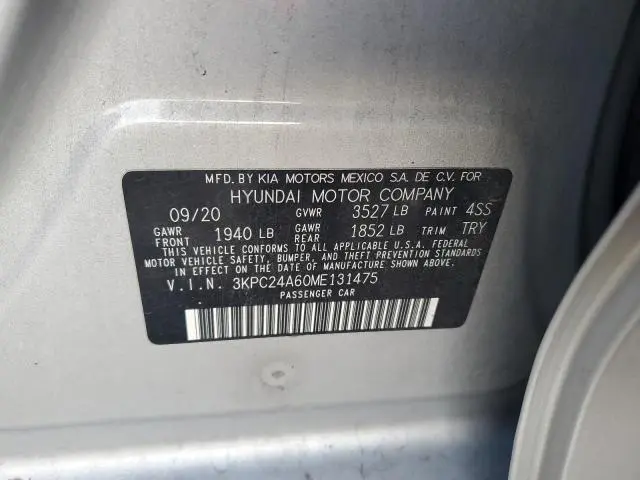 2021 HYUNDAI ACCENT SE  