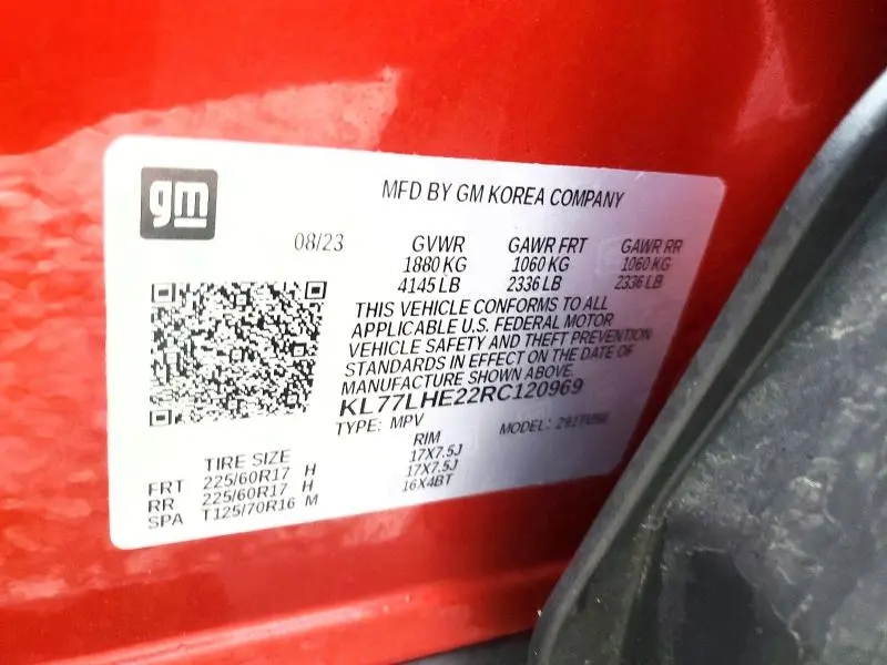 2024 CHEVROLET TRAX 1LT  