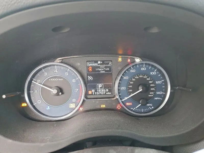 2015 SUBARU XV CROSSTREK 2.0 LIMITED  