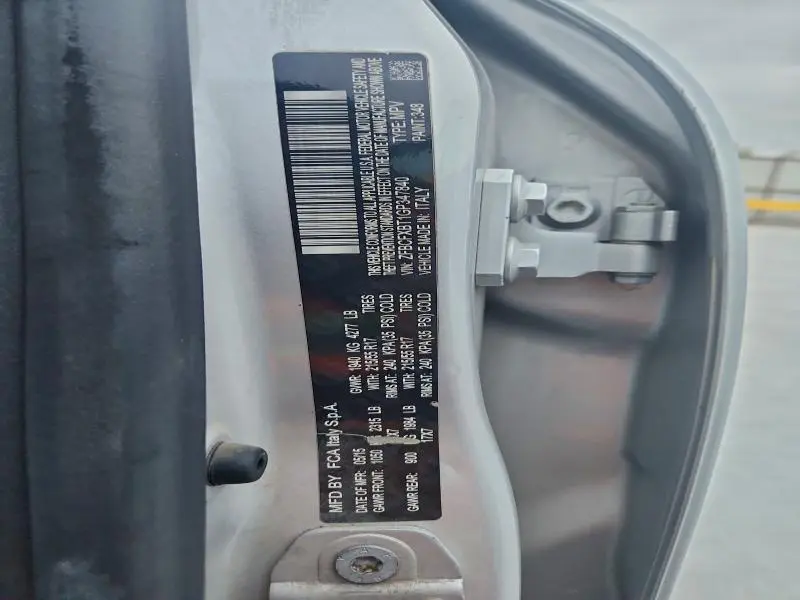 2016 FIAT 500X EASY  