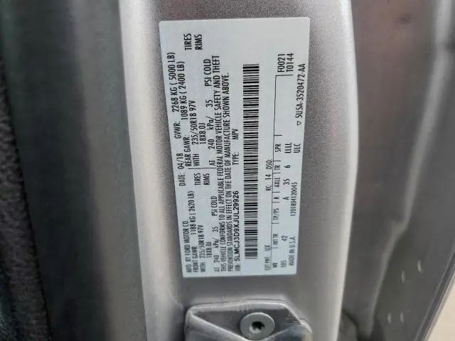 2018 LINCOLN MKC RESERVE  