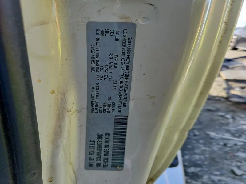 2021 RAM 1500 CLASSIC TRADESMAN  