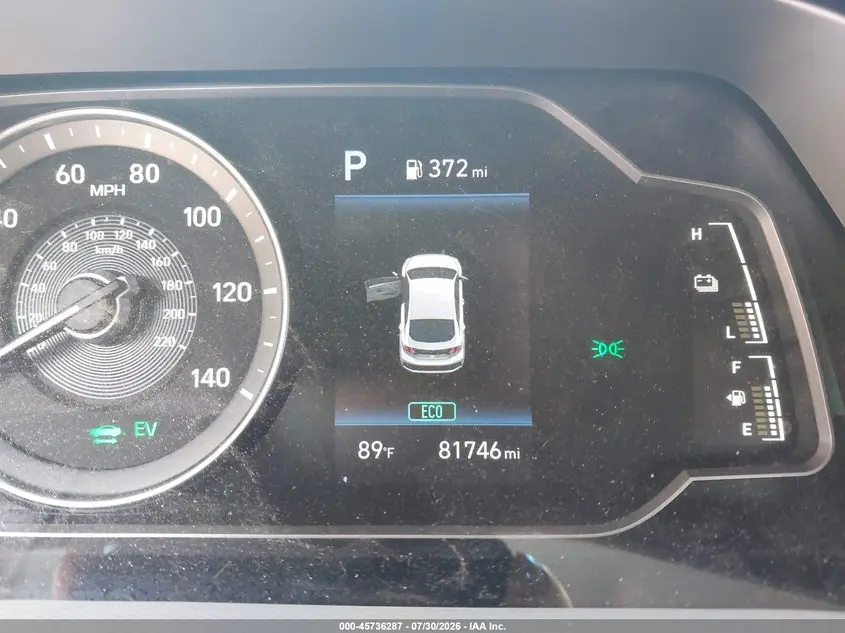 2020 HYUNDAI IONIQ HYBRID BLUE