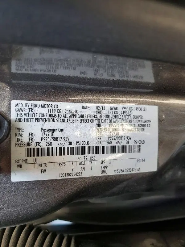 2013 FORD C-MAX PREMIUM  