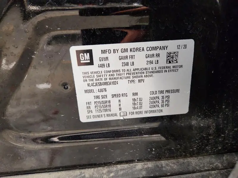 2021 BUICK ENCORE PREFERRED  