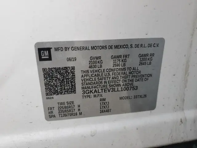 2020 GMC TERRAIN SLE  