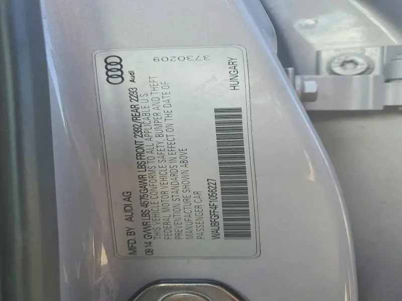 2015 AUDI A3 PREMIUM  