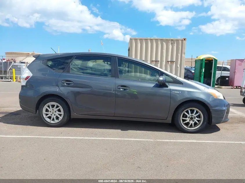 2013 TOYOTA PRIUS V FIVE/THREE/TWO