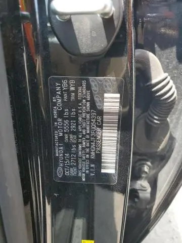 2015 HYUNDAI GENESIS 5.0L  