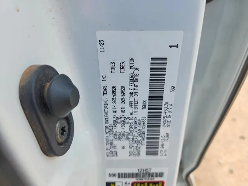 2026 TOYOTA TUNDRA LIMITED  