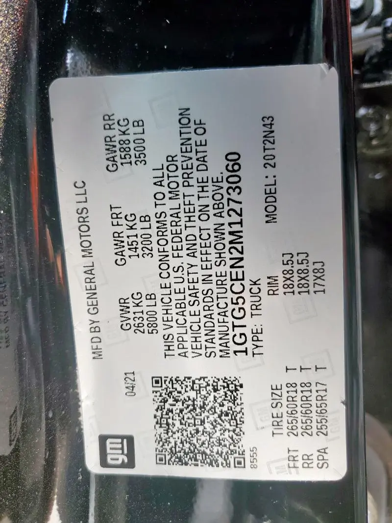 2021 GMC CANYON ELEVATION  