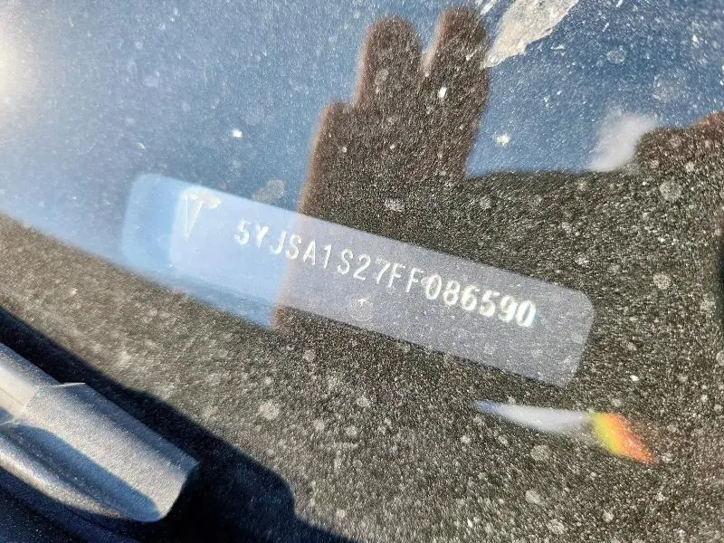 2015 TESLA MODEL S 70D  