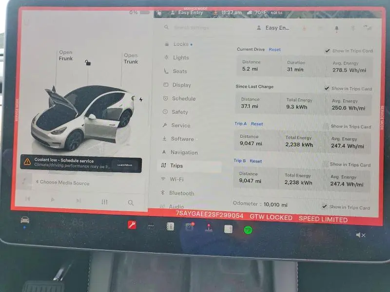 2025 TESLA MODEL Y   