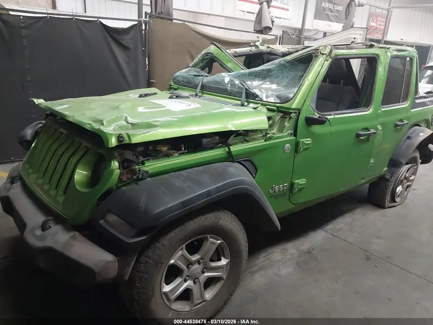 2019 JEEP WRANGLER UNLIMITED SPORT S 4X4