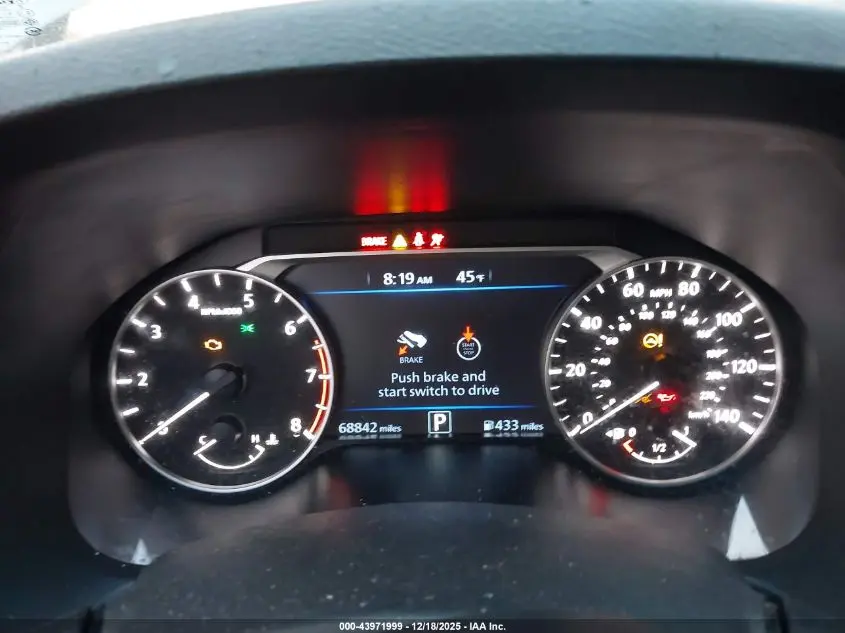 2019 NISSAN ALTIMA 2.5 S