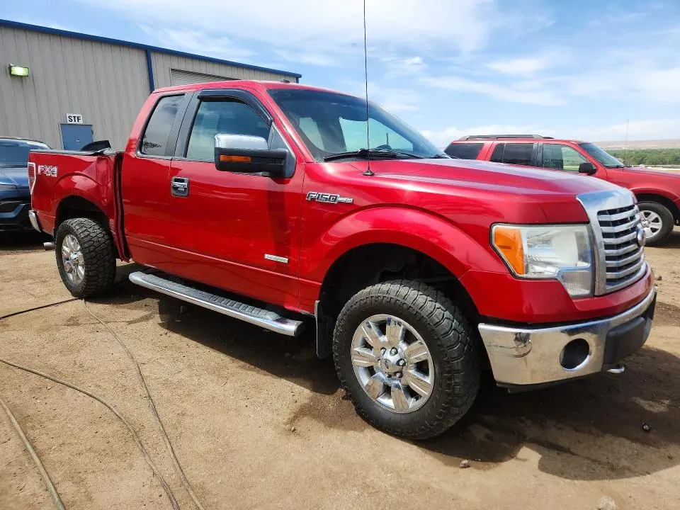 2012 FORD F150 SUPER CAB  
