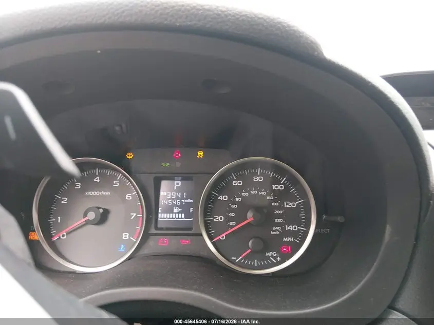 2016 SUBARU IMPREZA 2.0I PREMIUM