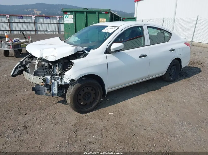 2019 NISSAN VERSA 1.6 S+