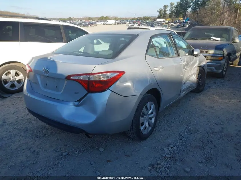 2016 TOYOTA COROLLA LE