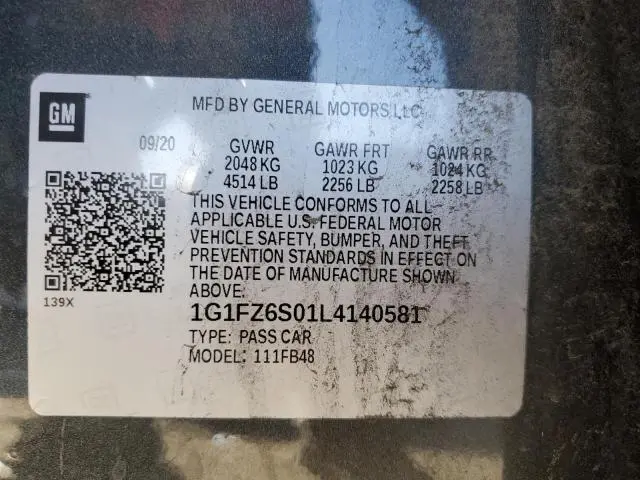 2020 CHEVROLET BOLT EV PREMIER  